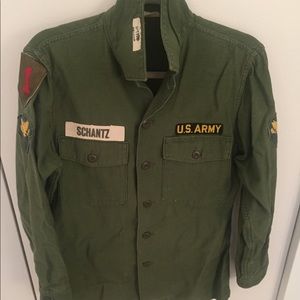 Vintage military shirt.